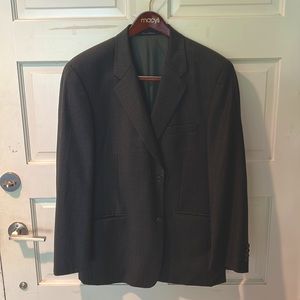 Charcoal Pinstriped Alfani Blazer